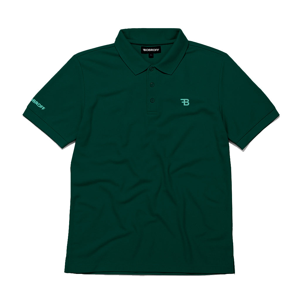 BOBROFF POLO-GREEN-M