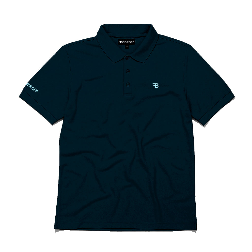 BOBROFF POLO-NAVY-L