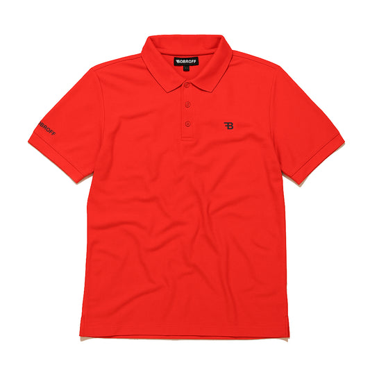 BOBROFF POLO-RED-2XL