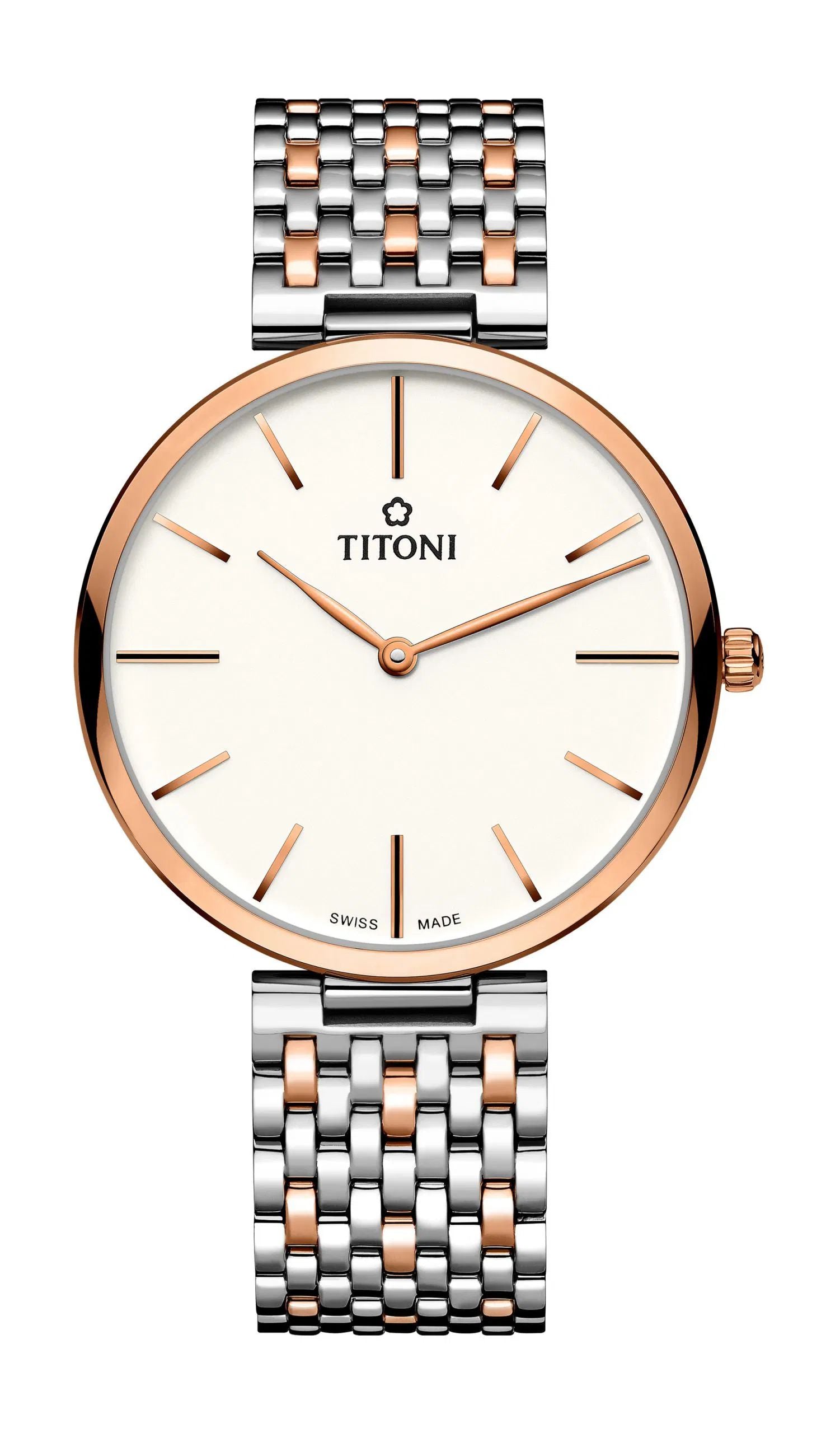 TITONI TQ52718SRG606